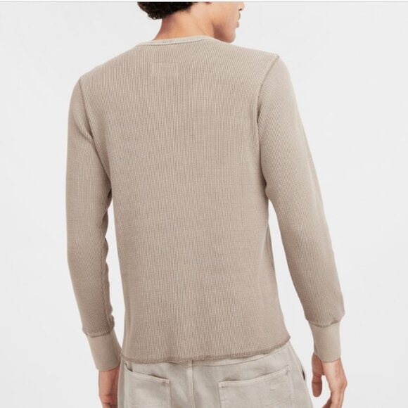 Nike Life Heavyweight Waffle Long Sleeve Top L - Picture 4 of 14